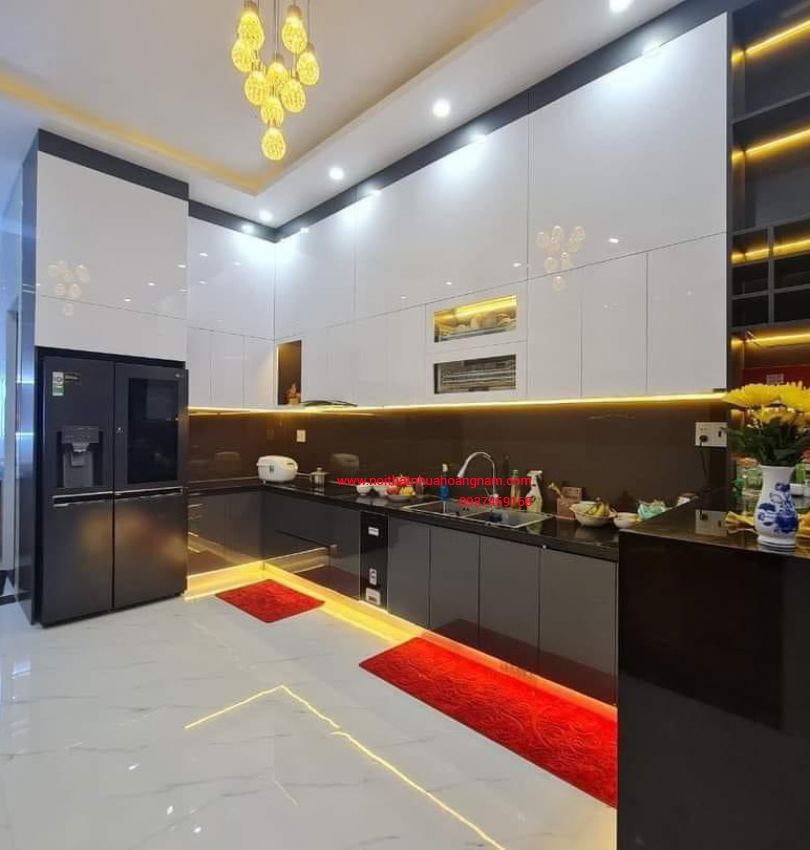 Tủ bếp nhựa bình dương - TB007